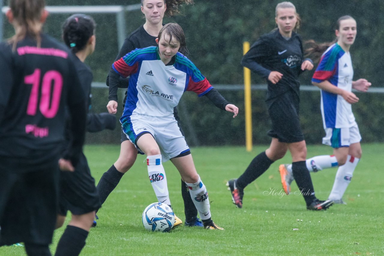 Bild 341 - B-Juniorinnen SV Henstedt Ulzburg - MSG Steinhorst Krummesse : Ergebnis: 4:0